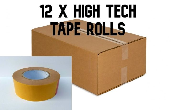 Party Trust High Tech tape 5cm x 50m (doos met 12 rollen)