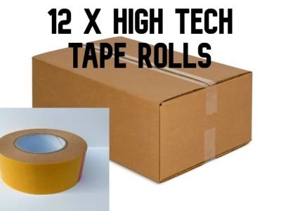Party Trust High Tech tape 5cm x 50m (doos met 12 rollen)