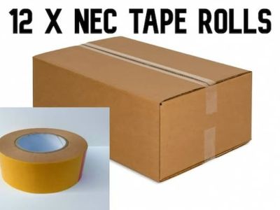 Party Trust NEC tape 5cm x 50m (doos met 12 rollen)